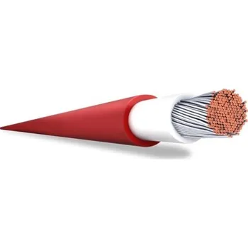 elektrický kabel UMAKOV Vodič ohebný solární 1x4mm/100m bezhalog. červený