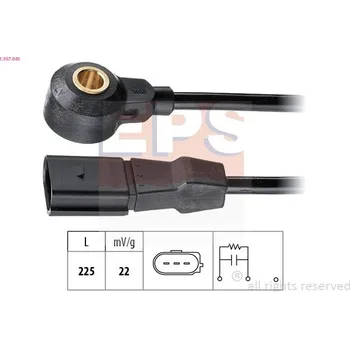 Autoelektrika Senzor klepání EPS 1.957.045