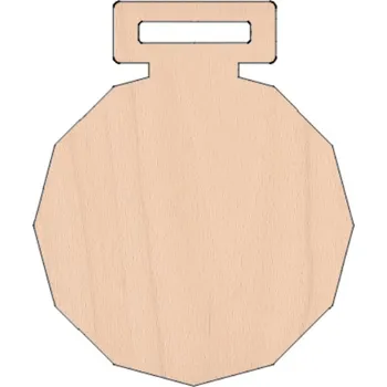 kreativní sada VypálímTi.cz Medaile - tvar 4 - 10ks