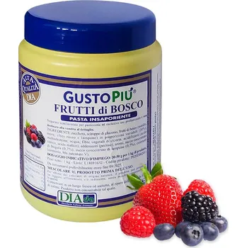 Pasta ochucovací GustoPiú, lesní plody 1 kg/dóza