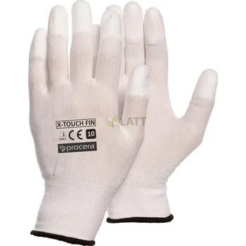 Pracovní rukavice Ochranné rukavice Procera X-TOUCH FIN vel.8 / M