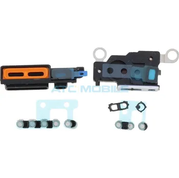 Náhradní díl pro mobilní telefon iPhone 13 Pro síťka proti prachu reproduktoru šedá, originální (set 6ks) a zpět 2 Kč s ATC Clubem