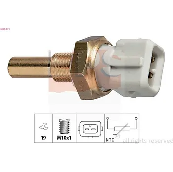 Auto-moto Snímač, teplota chladiva EPS 1.830.171