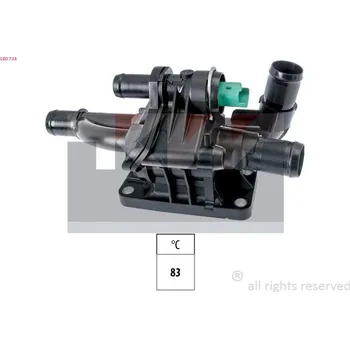 Těsnění motoru Termostat, chladivo KW 580 734