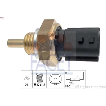 Čidlo automobilu Snímač, teplota chladiva FACET 7.3341