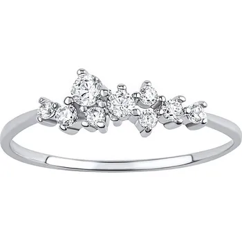 Prsten Stříbrný prsten Maia s Brilliance Zirconia obvod 60 mm