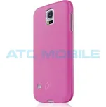 Zadní extratenký kryt itSkins ZERO 360 pro Samsung Galaxy S5 (SM-G900, SM-G903), růžový + fólie na L a zpět 2 Kč s ATC Clubem