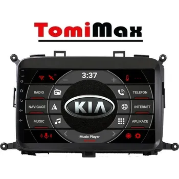 Autorádio TomiMax Kia Carens Android 14 autorádio s WIFI, GPS, USB, BT HW výbava: 8 Core 4GB+64GB PX HIGH - Model auta: Kia Carens 2013-2017, Velikost obrazovky: Dotyková obrazovka: 9"