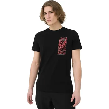 Pánské tričko tričko 4F 4FSS23TTSHM487 - 20S/Deep Black M