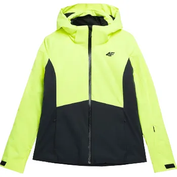 Bunda lyžařská 4F Kudrno 10 Velikost: 34 žlutá/černá