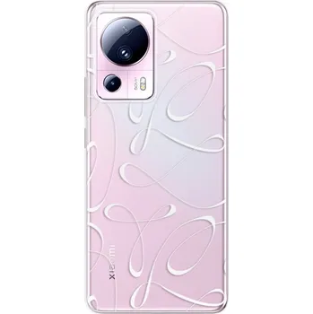 Pouzdro na mobilní telefon Odolné silikonové pouzdro iSaprio - Fancy - white - Xiaomi 13 Lite