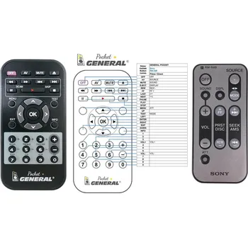 Dálkový ovladač General SONY RM-X49 - náhradní dálkový ovladač