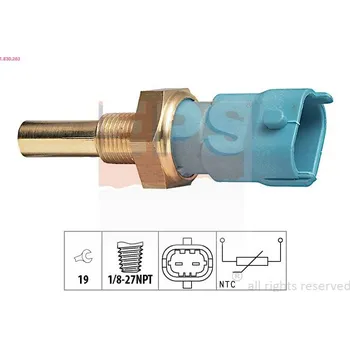Auto-moto Snímač, teplota chladiva EPS 1.830.263