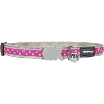 Obojek pro kočku RED DINGO 20-32cm/12mm Pussy Prints