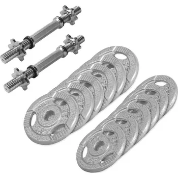 Gorilla Sports Sada jednoručních činek, litina