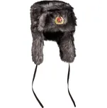 Beranice s kožíškem "SHAPKA" ČERNOŠEDÁ 59-60 - Skladem