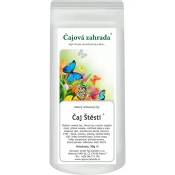 Horký nápoj Čajová zahrada Čaj štěstí ® - zelený ochucený čaj Varianta: zelený čaj 500g