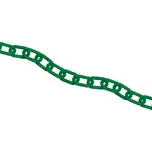 Plastový řetěz, zelená, Ø 6 mm, délka 25 m