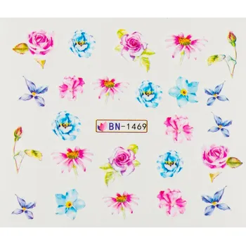 Lak na nehty BIO NAILS Vodolepka BN-1469 květy