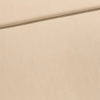 Košilovina lněná P0808 žíhaná světle béžová (přírodní), š.145cm (látka v metráži)