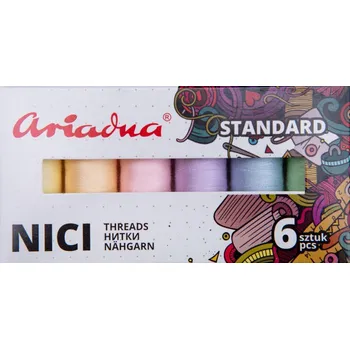 Nit Ariadna Sada pastelových nití