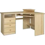 Drewmax Psací stůl BR108 masiv (Barva dřeva: Olše)