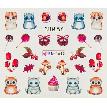 Lak na nehty BIO NAILS Vodolepka BN-1683 zvířátka