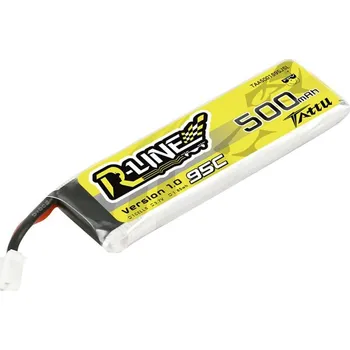 RC vybavení GENS ACE LIPO TATTU R-Line FPV serie - 1S 500mAh 3,7V 1S1P (95C) Version 1.0