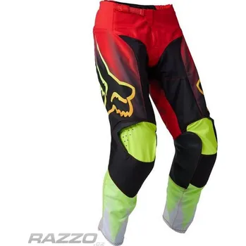Moto kalhoty Dětské kalhoty na motokros FOX 180 Pant Youth Statk Flo Red 2023 Kids 24