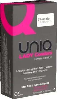 Kondom Uniq Lady Condom 3 ks