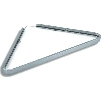 Drátěná police NOVASERVIS Rohová polička Metalia 4 chrom 6435,0