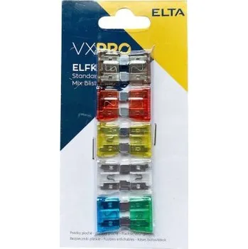 Autopojistky Pojistka plochá - sada 10ks LUCAS