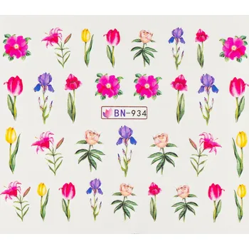 Lak na nehty BIO NAILS Vodolepka BN-934 květy