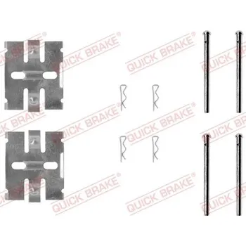 Brzdový systém Sada příslušenství, obložení kotoučové brzdy Quick Brake 109-0932
