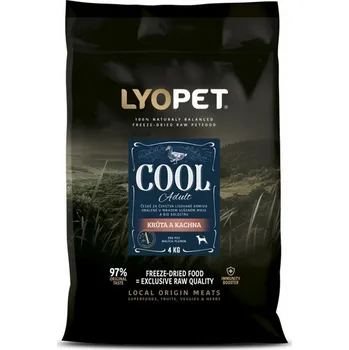 Krmivo pro psa LYOPET Cool Adult Mini Duck 4kg (Lyopet Cool Adult - Krůta a kachna pro trpasličí plemena)