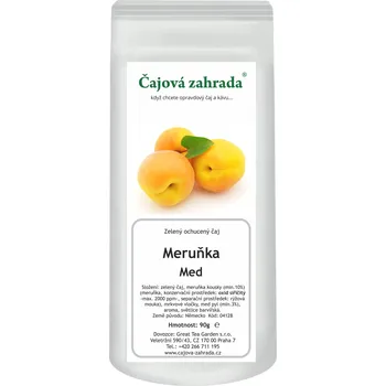 Čaj Čajová zahrada Meruňka & Med - zelený ochucený čaj Varianta: zelený čaj 90g