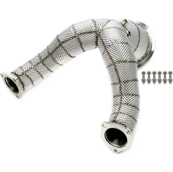 Turbodmychadlo TA Technix downpipe s katalyzátorem a termoizolační ochranou Audi S4 (8W / B9, od 2016) 3.0TFSi 260kW