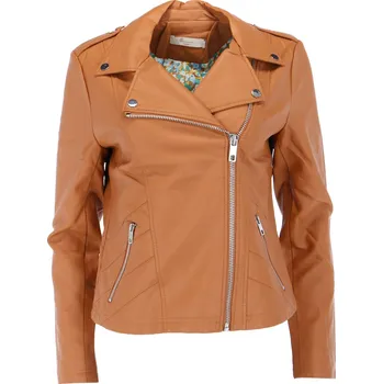 Dámská casual bunda Escandelle 20101 bunda koženka křivak barva: camel, velikost: S