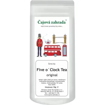 Čaj Čajová zahrada Five o´Clock Tea - Čaj o páté - černý čaj Varianta: černý čaj 1000g