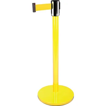 Plotový sloupek Zahrazovací sloupek 2,3 m, žlutá, PROFI