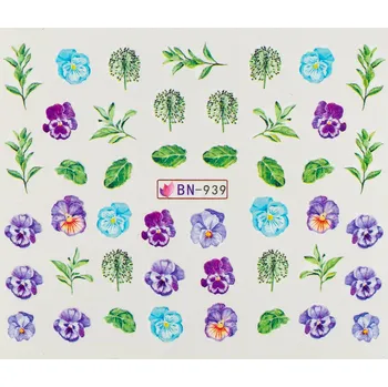 Lak na nehty BIO NAILS Vodolepka BN-939 květy a listy