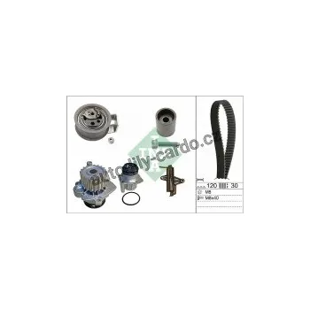 Rozvod motoru Sada rozvodového řemene s vodní pumpou INA (IN 530034031)