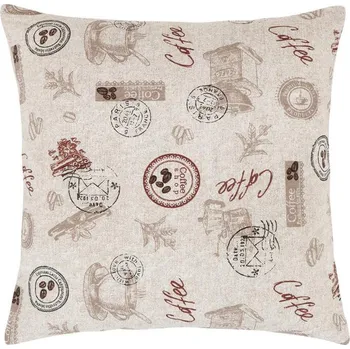 Polštářek EMA káva 45x45 cm