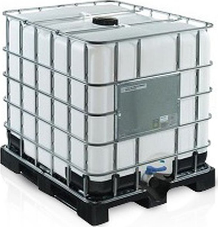 Nový IBC kontejner 1000 L UN, plastová paleta