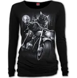 DÁMSKÉ TRIČKO motorkářské tričko Spiral kočka NINE LIVES TR498372 Velikost: S