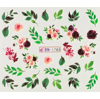 Lak na nehty BIO NAILS Vodolepka BN-1785 květy a listy