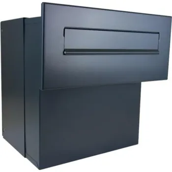Poštovní schránka DOLS F-042 ČD-4 RAL7016 - poštovní schránka k zazdění, bez jmenovky, antracit
