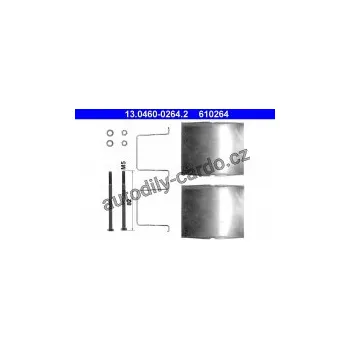 Brzdový systém Sada příslušenství, obložení kotoučové brzdy ATE 13.0460-0264 (AT 610264)