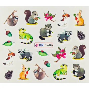 Lak na nehty BIO NAILS Vodolepka BN-1686 zvířátka