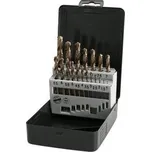 PROTECO sada vrtáků do kovu 19 dílů 1 - 10 mm HSS-Co5 cobaltové